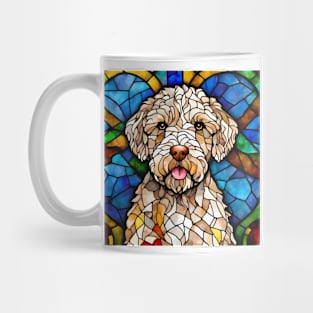 Stained Glass Lagotto Romagnolo Mug